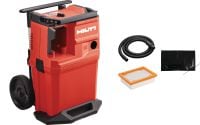 VC 4LX-22 T15 cordless L-Class dust extractor Powerful cordless dust extractor with large container for connection with power tools and jobsite clean ups (wet & dry), 15l (8 gallon) tank (Nuron battery)