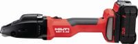 SSH 6-22 cordless metal shears Cordless double cut shear for fast cuts in sheet metal and profiles up to 2.5 mm│12 Gauge – with Hilti SSH CS blades included (Nuron battery platform)