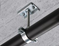 MFP-PC M20 Galvanised fixed point pipe clamp for maximum performance in heavy-duty piping applications Applications 1