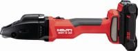 SSH 6-22 cordless metal shears Cordless double cut shear for fast cuts in sheet metal and profiles up to 2.5 mm│12 Gauge – with Hilti SSH CS blades included (Nuron battery platform)